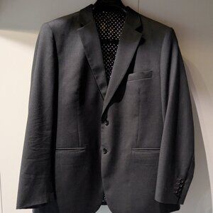 Tailored Dark Grey Suit Jacket (US 44R)